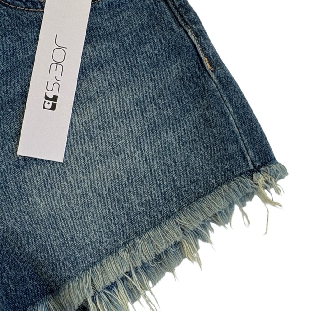 NWT Joe’s Jeans The Ozzie Mid-Rise Cut Off Shorts Blue Denim Size 26 Retail $98 - Picture 3 of 8